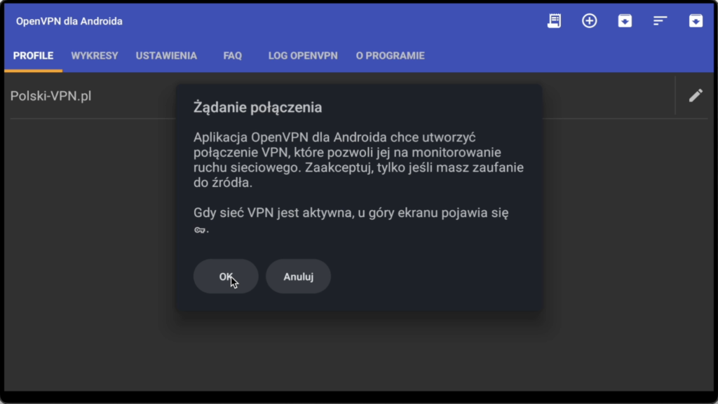 Jak zainstalować OpenVPN na Android TV - 7