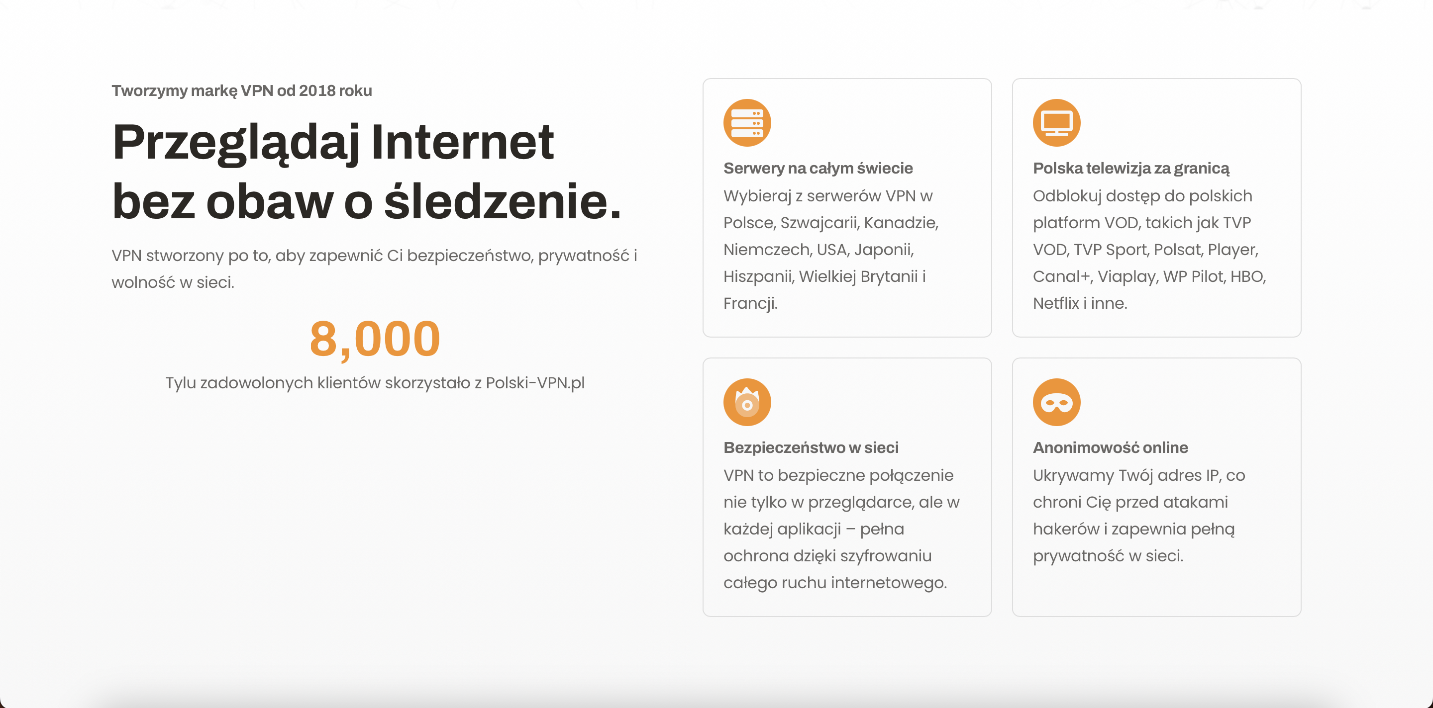 VPN Polskie VOD za granicą