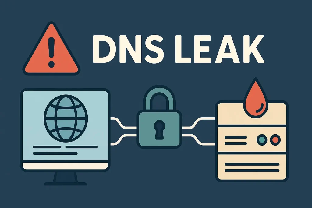 dns leak test - test szczelności dns - wyciek dns vpn