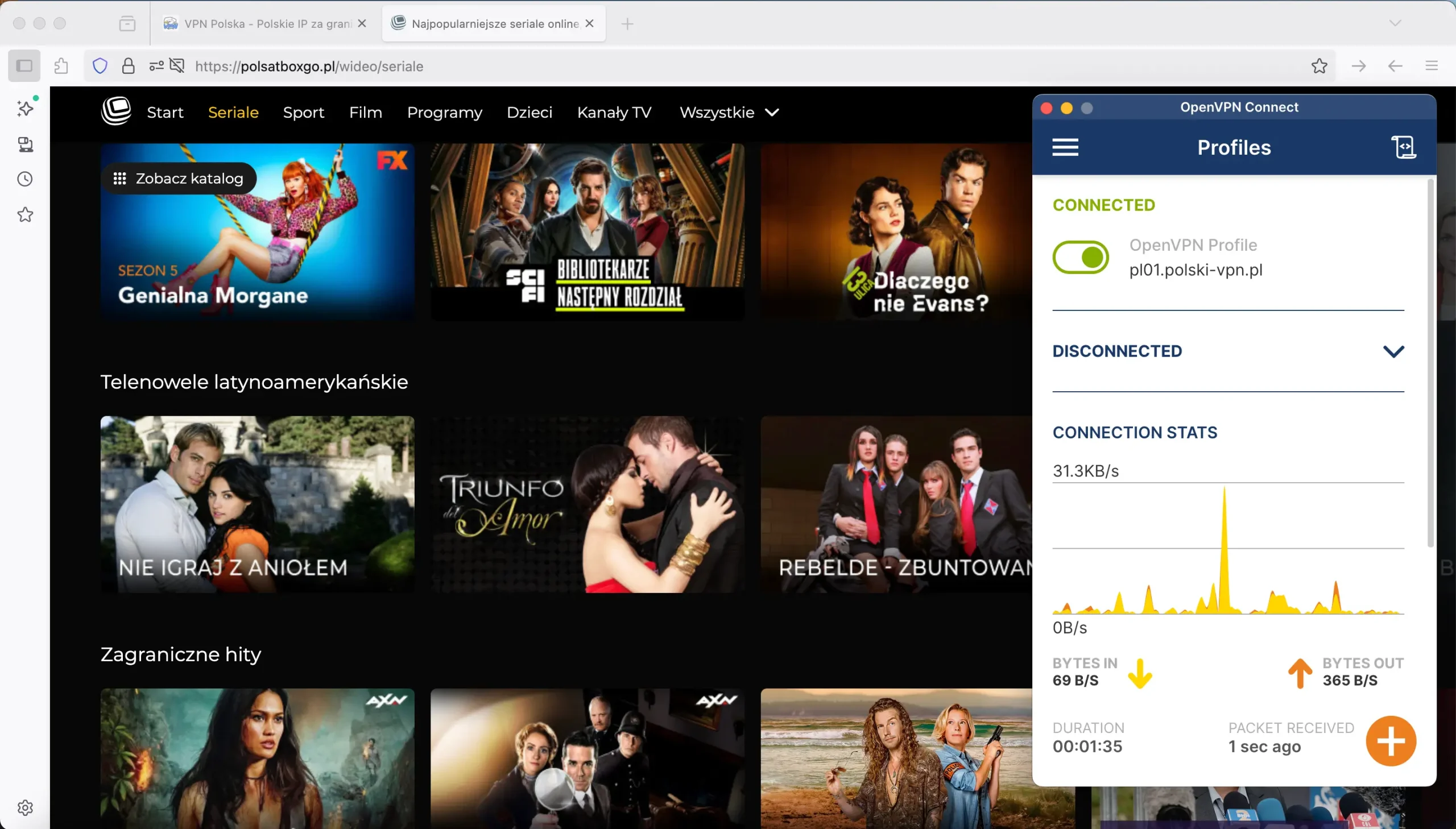 polsat box go za granicą vpn polska