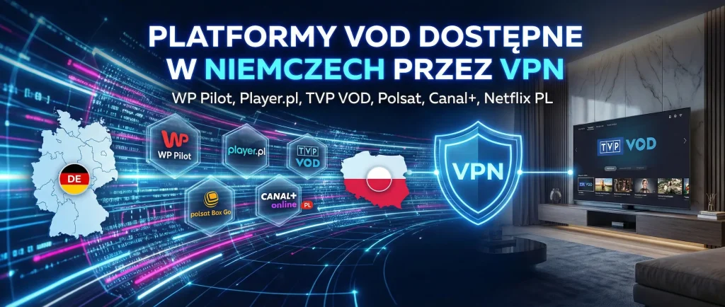 Polska telewizja VOD w Niemczech VPN