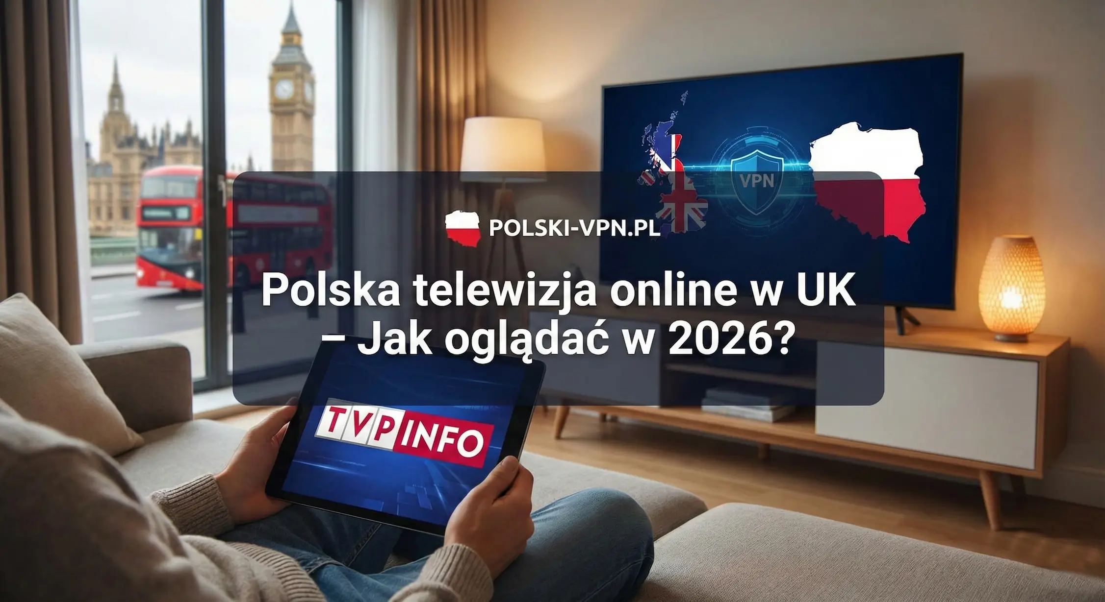 Polska TV w UK Online z VPN 2025