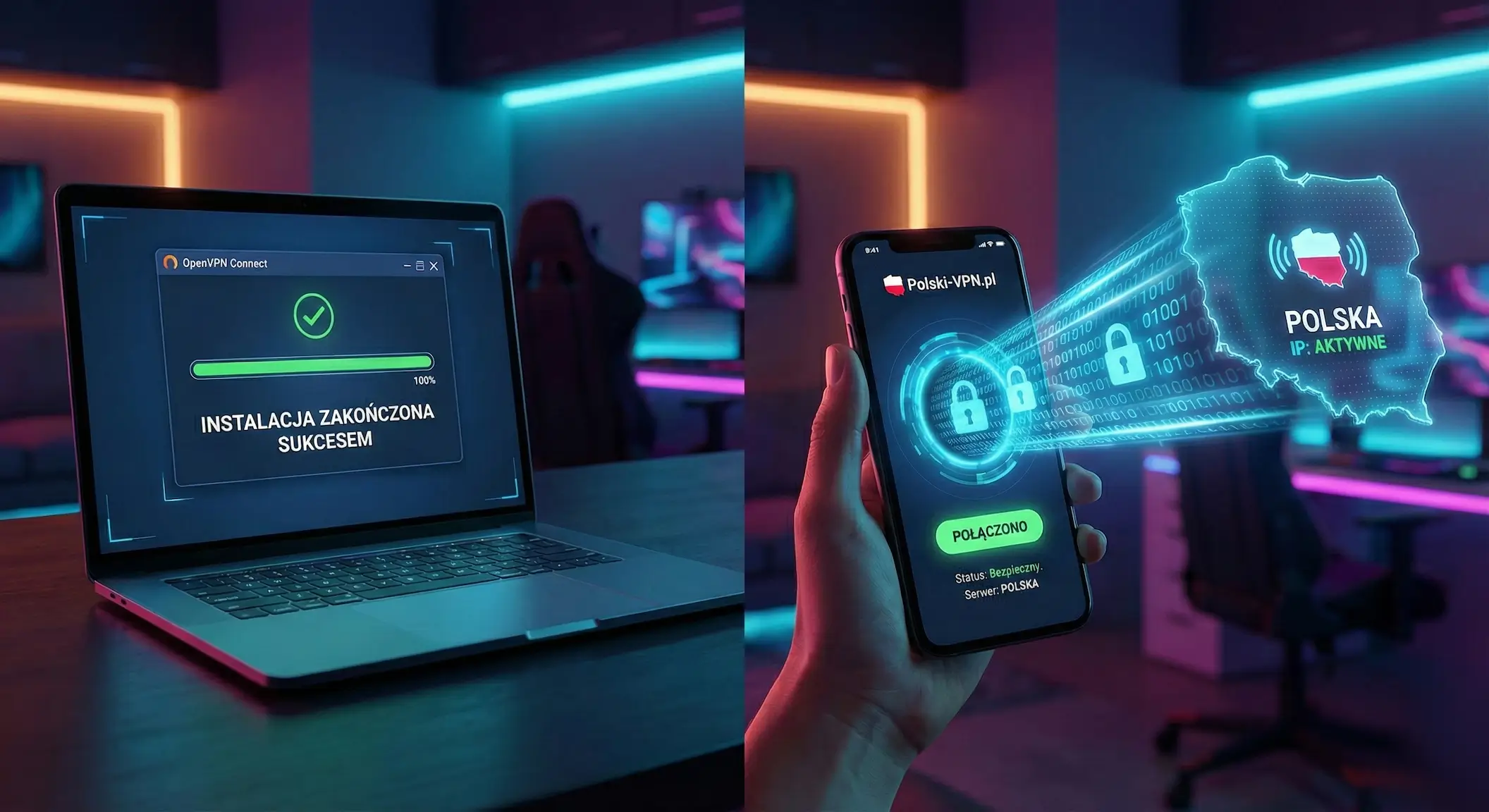 Zainstaluj Polski VPN w UK