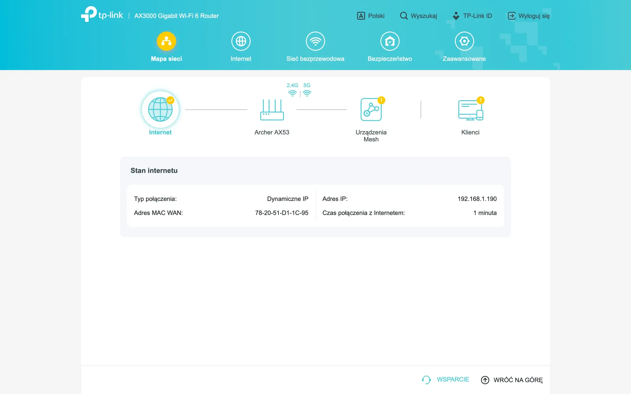 konfiguracja open vpn - tp-link - homepage